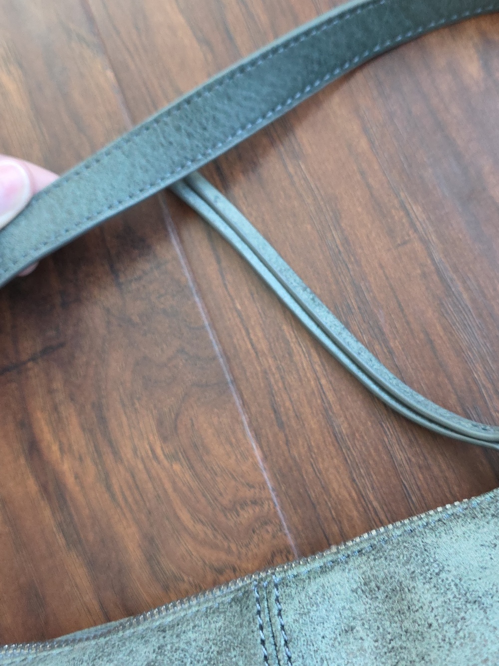 HOBO Gray Small Shoulder Bag - Picture 3 of 10